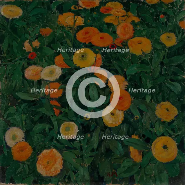 Marigolds, 1909. Artist: Moser, Koloman (1868-1918)