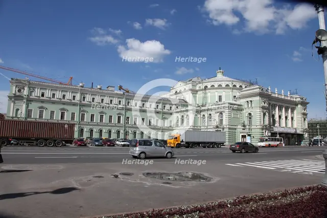 Mariinsky Theatre, St Petersburg, Russia, 2011. Creator: Sheldon Marshall.