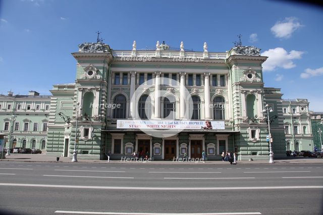 Mariinsky Theatre, St Petersburg, Russia, 2011. Creator: Sheldon Marshall.