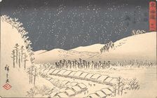 Mariko, from the series Tokaido (popularly known as the Reisho Tokaido), ca. 1840., ca. 1840. Creator: Ando Hiroshige