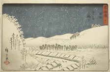 Mariko—No. 21, from the series "Fifty-three Stations of the Tokaido (Tokaido gojusan..., c. 1847/52. Creator: Ando Hiroshige