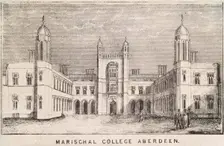 Marischal College, Aberdeen, c1830s-1860s. Creator: Unknown