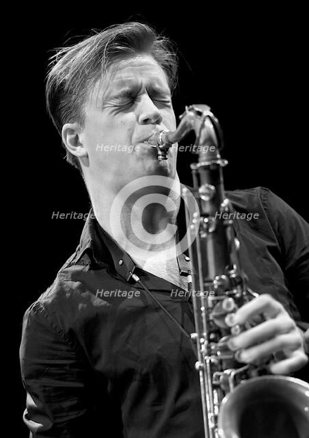 Marius Neset, 2012. Artist: Alan John Ainsworth.