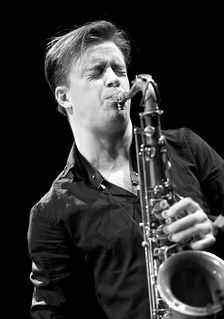 Marius Neset, 2013. Artist: Alan John Ainsworth