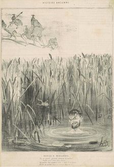 Marius à Minturnes, 19th century. Creator: Honore Daumier