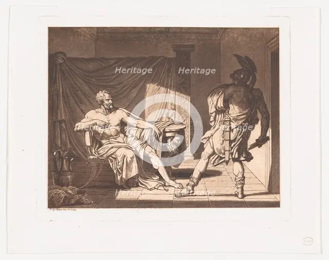 Marius at Minturnae, ca. 1796-1800. Creator: Francois-Xavier Fabre.
