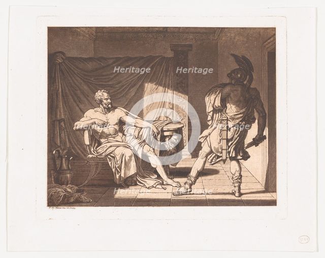 Marius at Minturnae, ca. 1796-1800. Creator: Francois-Xavier Fabre.