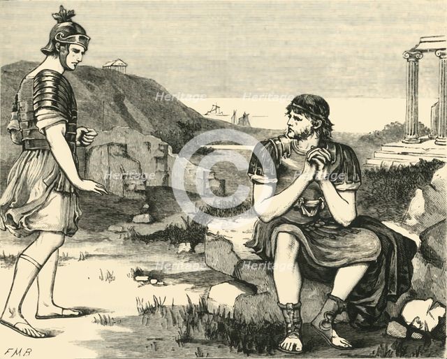 'Marius Among the Ruins of Carthage', 1890.   Creator: Unknown.