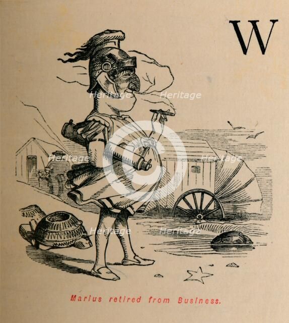 'Marius retired from Business', 1852. Artist: John Leech.