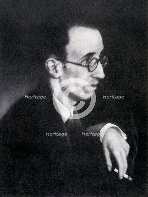 Màrius Torres i Pereña (1910 - 1942), Catalan poet, photograph taken on November 6, 1941 and repr…