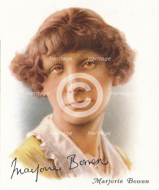 Marjorie Bowen, 1937. Artist: Unknown.