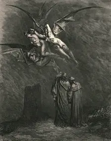 Mark thou each dire Erynnis c1890. Creator: Gustave Doré