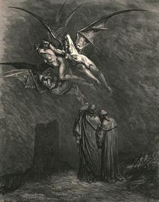 Mark thou each dire Erynnis c1890. Creator: Gustave Doré