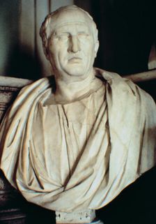 Mark Tullius Cicero (106-43.C), orator, writer, politician and philosopher Roman