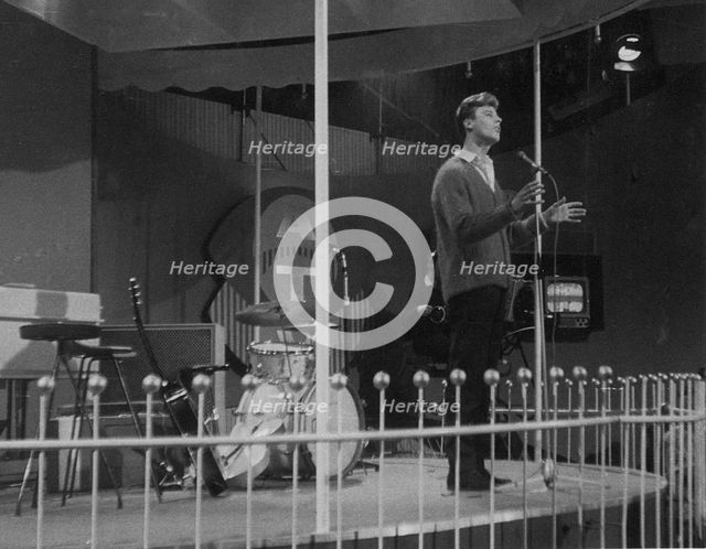 Mark Wynter, Earl's Court Radio Show, 1959/60. Creator: Brian Foskett.