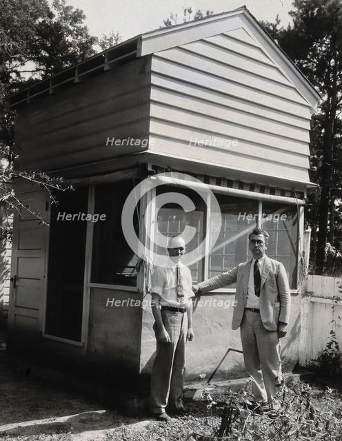 Mark Boyd and one unidentified man, c1940s. Creator: Unknown.