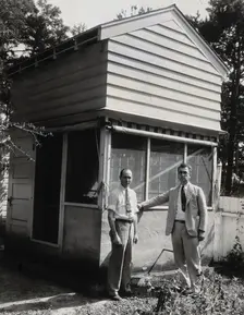 Mark Boyd and one unidentified man, c1940s. Creator: Unknown