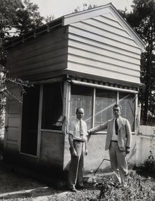 Mark Boyd and one unidentified man, c1940s. Creator: Unknown