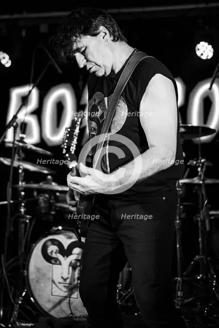 Mark Burgess, The Chameleons live at the Boileroom, Guildford, Surrey, July 2023. Creator: Annapaola Marchesani.