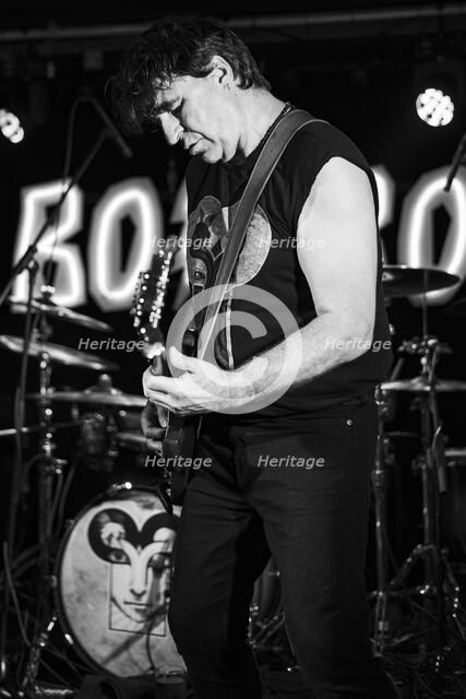 Mark Burgess, The Chameleons live at the Boileroom, Guildford, Surrey, July 2023. Creator: Annapaola Marchesani.