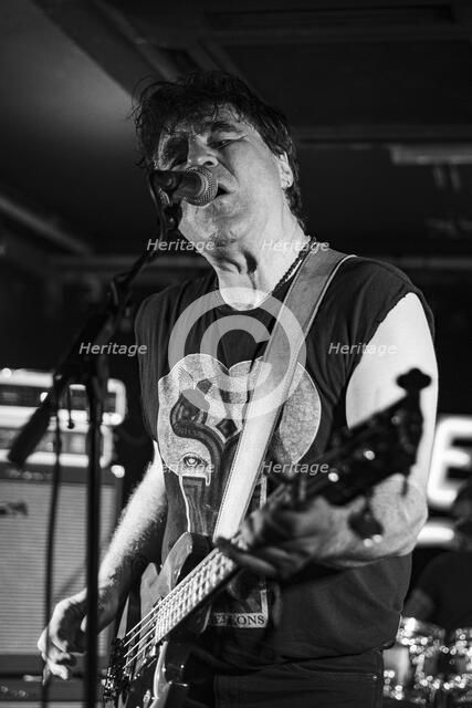 Mark Burgess, The Chameleons live at the Boileroom, Guildford, Surrey, July 2023. Creator: Annapaola Marchesani.