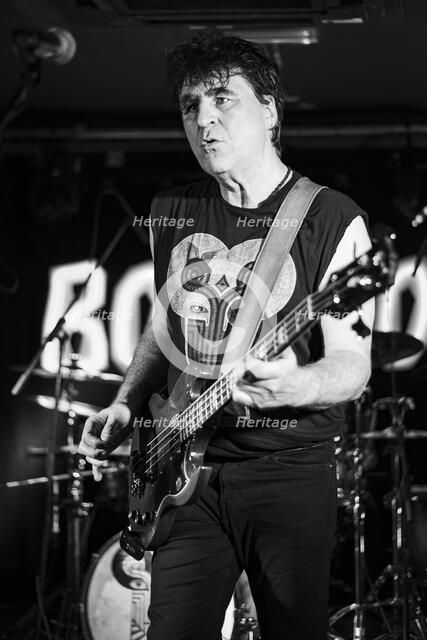 Mark Burgess, The Chameleons live at the Boileroom, Guildford, Surrey, July 2023. Creator: Annapaola Marchesani.