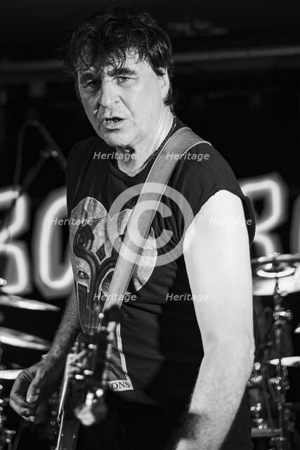 Mark Burgess, The Chameleons live at the Boileroom, Guildford, Surrey, July 2023. Creator: Annapaola Marchesani.