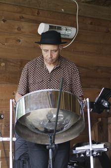 Mark Cherrie, Three Horseshoes, Knockholt, Kent, 29th June 2021. Creator: Brian O'Connor