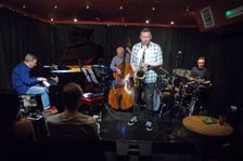 Mark Edwards Qt + Imogen Ryall, Verdict Jazz Club, Brighton, East Sussex, 12 Feb 2023. Creator: Brian O'Connor
