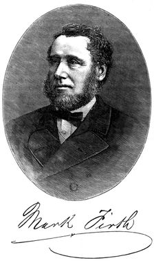 Mark Firth, British industrialist and philanthropist, c1880