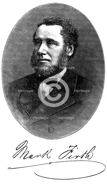 Mark Firth, British industrialist and philanthropist, c1880. Artist: Unknown