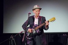 Mark Flanagan, Crawley Blues Club, Hawth, Crawley, West Sussex, 28 Sept 2019. Creator: Brian O'Connor