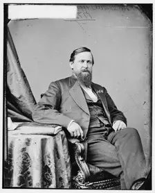 Mark Hill Dunnell of Minnesota, between 1860 and 1875. Creator: Unknown