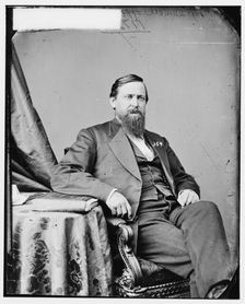 Mark Hill Dunnell of Minnesota, between 1860 and 1875. Creator: Unknown