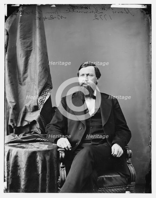 Mark Hill Dunnell of Minnesota, between 1860 and 1875. Creator: Unknown.