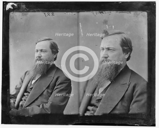 Mark Hill Dunnell of Minnesota, between 1865 and 1880. Creator: Unknown.