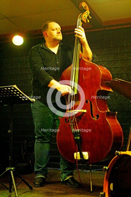 Mark Hodgson, Rick Margitza Quartet, Jazz Hastings, The Stade, Hastings, East  Sussex, 2024. Creator: Brian O'Connor.