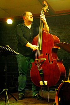 Mark Hodgson, Rick Margitza Quartet, Jazz Hastings, The Stade, Hastings, East Sussex, 2024. Creator: Brian O'Connor