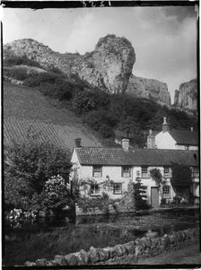 Mark Hole Cottage, The Cliffs, Cheddar, Sedgemoor, Somerset, 1907. Creator: Katherine Jean Macfee
