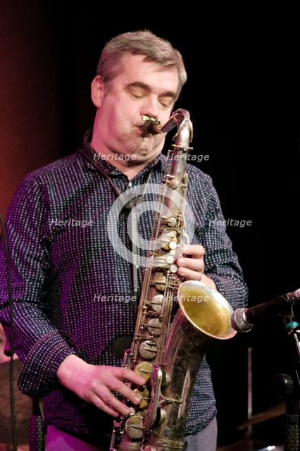 Mark Lockheart, Ropetackle Arts Centre, Shoreham, West Sussex, 2016. Artist: Brian O'Connor.