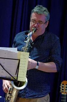 Mark Lockheart, Watermill Jazz Club, Dorking, Surrey, 2014. Artist: Brian O'Connor