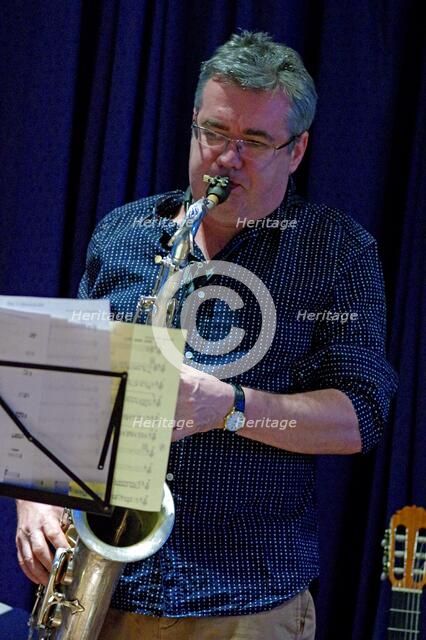 Mark Lockheart, Watermill Jazz Club, Dorking, Surrey, 2014. Artist: Brian O'Connor.