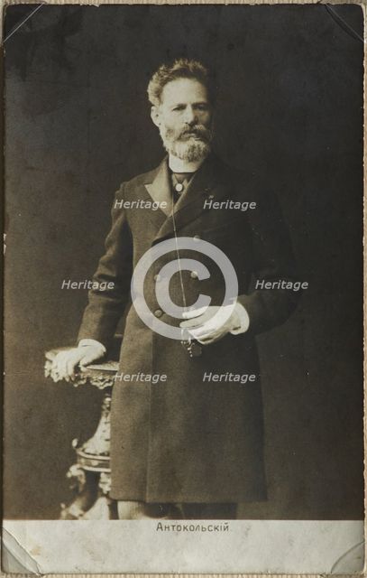 Mark Matveyevich Antokolsky (1840-1902). Artist: Anonymous  