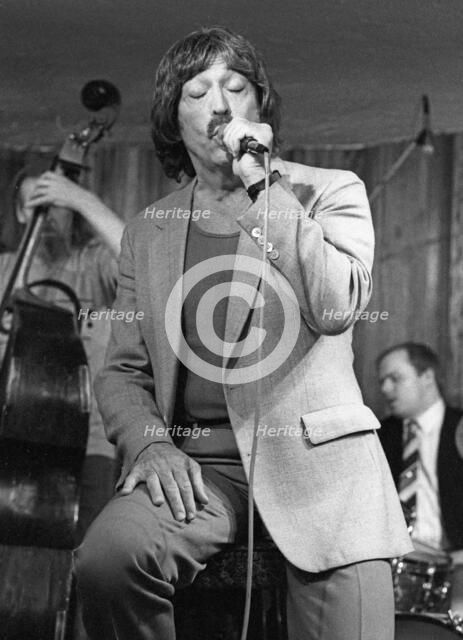 Mark Murphy, American jazz singer, Bass Clef, 1987. Artist: Brian O'Connor.