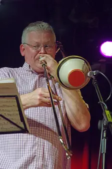 Mark Nightingale, Under Ground Theatre, Eastbourne, East Sussex, 2014. Artist: Brian O'Connor