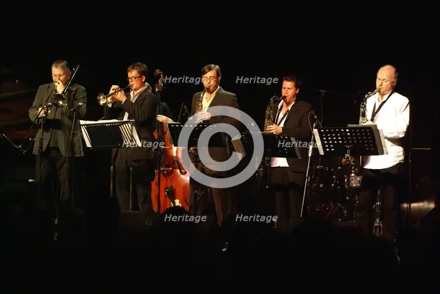 Mark Nightingale and Mark Armstrong, Braithwaite Hall, Croydon, London, 2008. Artist: Brian O'Connor