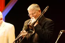 Mark Nightingale, Brecon Jazz Festival, Powys, Wales, 2008. Artist: Brian O'Connor