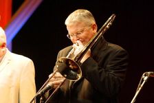Mark Nightingale, Brecon Jazz Festival, Powys, Wales, 2008. Artist: Brian O'Connor