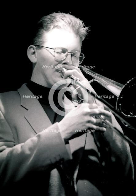 Mark Nightingale, Ronnie Sott's, London, 1994. Artist: Brian O'Connor