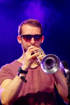 Mark Perry, Love Supreme Jazz Festival, Glynde Place, East Sussex, 2014. Artist: Brian O'Connor